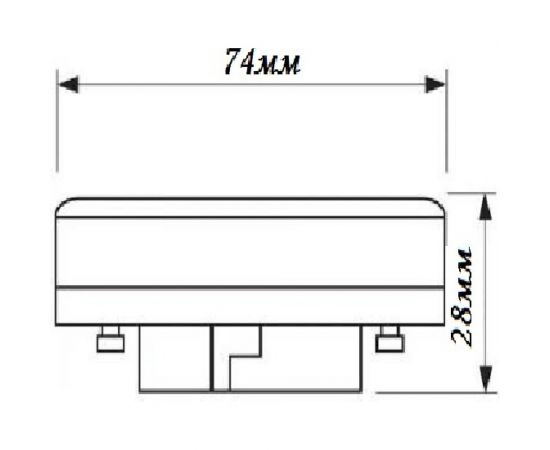 Светодиодная лампа ECON LED GX 12Вт 4200K GX53 ES 7812530 – изображение 3