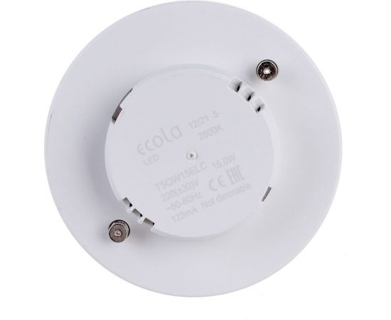 Светодиодная лампа Ecola GX53 LED 15,0W Tablet 220V 2800K матовая 27x75 T5QW15ELC – изображение 4