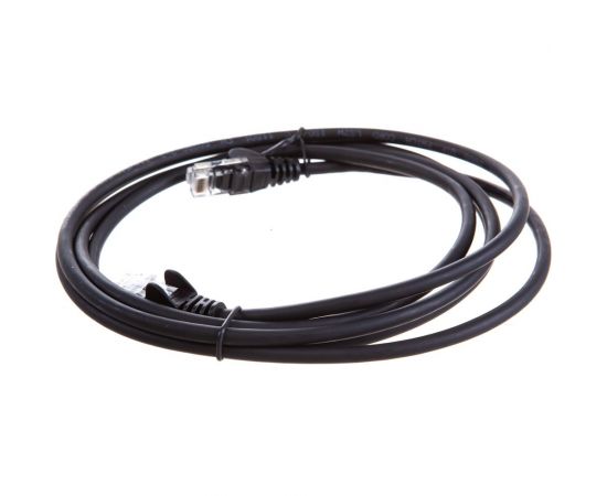 Патч-корд LANMASTER RJ45 - RJ45, 4 пары, UTP, категория 5е, 2 м, черный, LSZH, LAN-PC45/U5E-2.0-BK – изображение 4