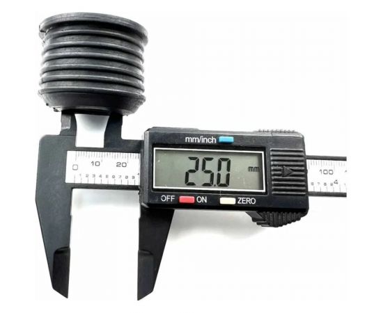 Переходная манжета Профитт d 25x40 сантехническая, канализационная, трехлепестковая, черная 2227497 – изображение 4