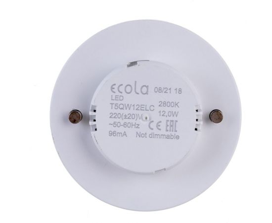 Светодиодная лампа Ecola GX53 LED 12,0W Tablet 220V 2800K матовая 27x75 T5QW12ELC – изображение 4