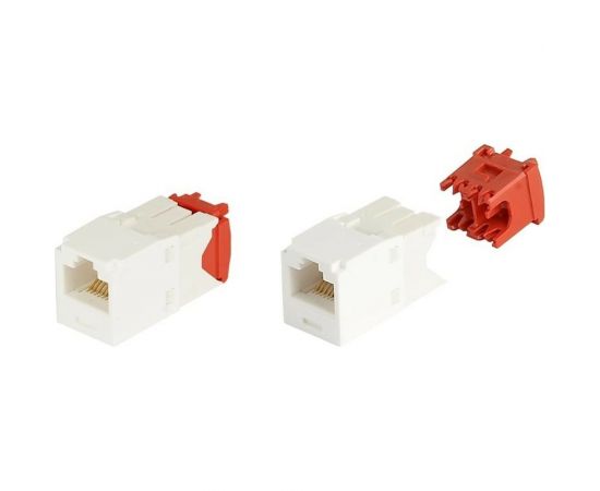 Модуль PANDUIT CJ5E88TGAW Mini-Com RJ45 TX5e, UTP Т568A/B Enhanced белый 29587 – изображение 4