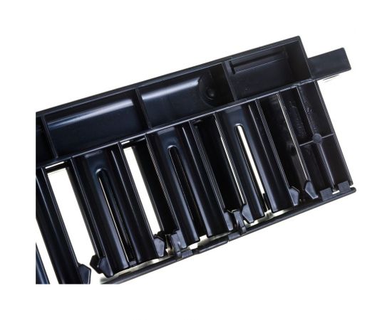 Кабельный органайзер LANMASTER 19 пластиковый, с крышкой, 1U LAN-ORG/CVP-1U – изображение 4