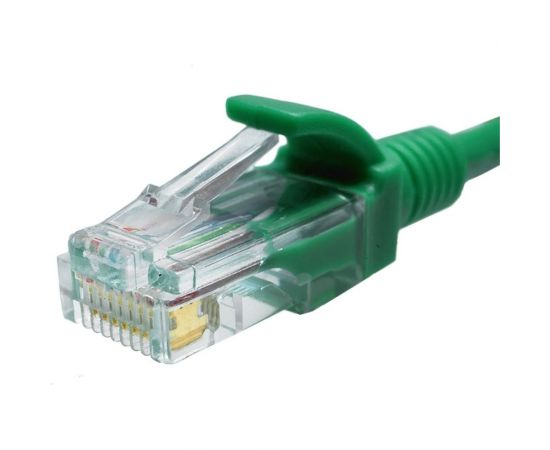 Патч-корд SUPRLAN, U/UTP Cat.5e 4x2 26AWG /7x0.16mm/ Cu LSZH зеленый 1м 10-0157 – изображение 4