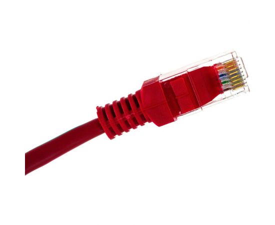 Патч-корд ExeGate UTP-RJ45-RJ45-5e-1M-RD, UTP, cat.5e, 1м, красный 258673 – изображение 4