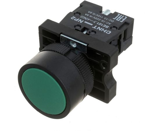 Кнопка управления CHINT NP2-EA31 без подсветки зел. 1НО IP40 574816 