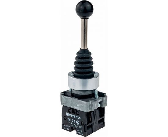 Джойстик в сборе MEYERTEC 4NO, 4 положения возврат, металл MTB2-PA24 арт. 00000079426 