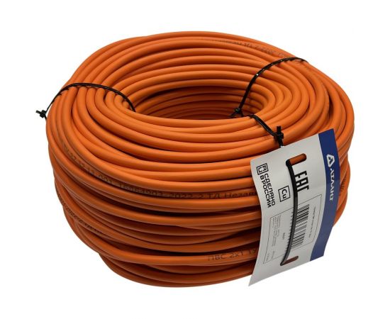 Провод ПВС АТЛАНТ 2x1 ТУ 50м 90036 