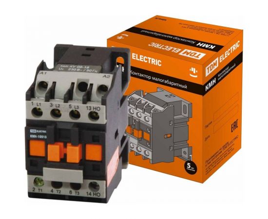 Контактор TDM КМН-11211 12А, 230В/АС3, 1НЗ SQ0708-0008 