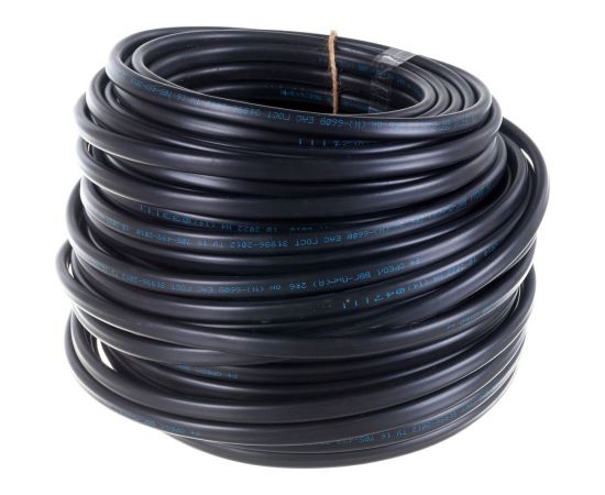 Кабель ОРЕОЛ ВВГп-НГ А 2х6 мм ГОСТ 50 м 00-00002588 