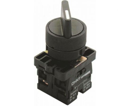 Переключатель CHINT NP2-ED21 2 полож. с фиксацией 1НО IP40 574821 