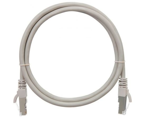 Коммутационный шнур NIKOMAX S/FTP 4 пары, серый, 2м NMC-PC4SE55B-020-C-GY 