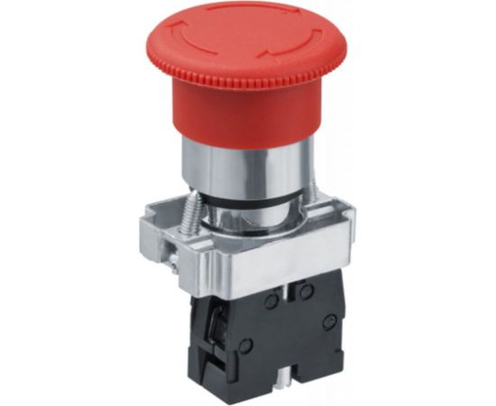 Кнопка Navigator NBI-B-07 Грибок, поворотная блокировка, d22мм, NC 82815 