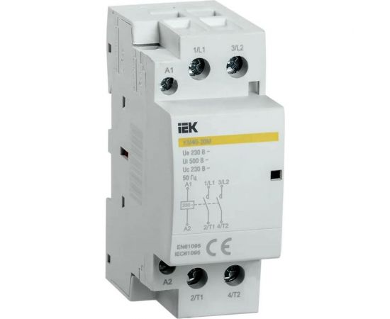 Модульный контактор IEK КМ63-11М AC MKK11-63-11 