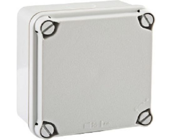 Распределительная коробка IDE наружного монтажа 113x113x68 мм, IP65-67, без сальников, гладкие стенки EL111 