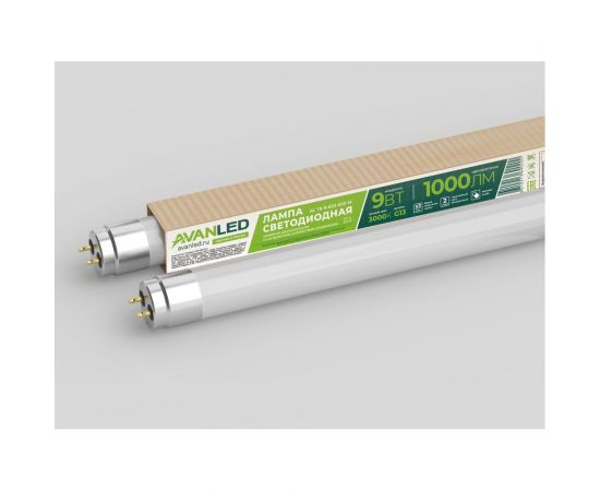 Светодиодная лампа AVANLED AL Т8-9-830-600-М 11106301 