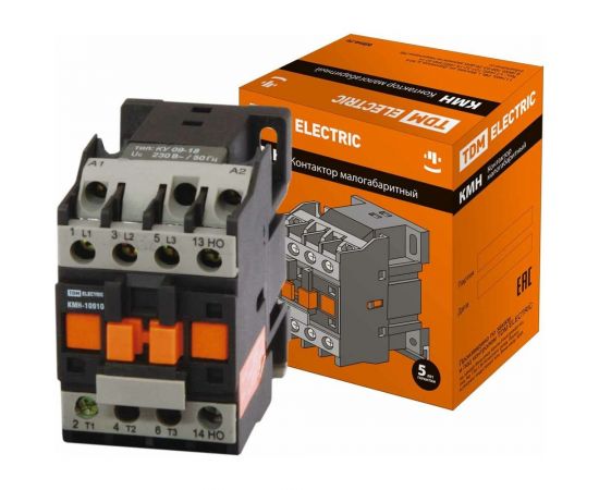 Контактор TDM КМН-11210 (12А; 230В/АС3; 1НО) SQ0708-0006 