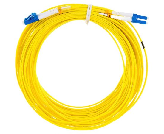 Соединительный волоконно-оптический шнур NIKOMAX желтый, 20м NMF-PC2S2C2-LCU-LCU-020 