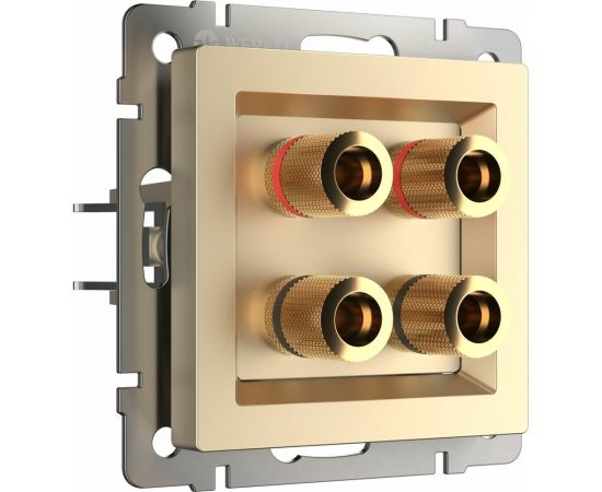 Акустическая розетка WERKEL W1185011 шампань a050862 