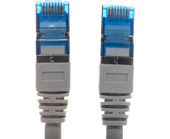 Коммутационный шнур NIKOMAX S/FTP 4 пары, серый, 2м NMC-PC4SE55B-020-C-GY – изображение 2