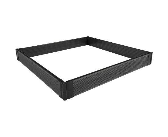 Доска для грядки Grinder Deco шлифованный мелкий вельвет, ДПК, 125х25х1500 мм, асфальт GD 8 – изображение 2