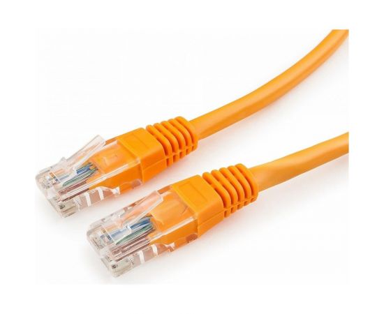 Многожильный патч-корд Cablexpert UTP кат.5e, 2м, литой, оранжевый PP12-2M/O – изображение 2