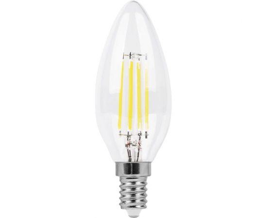 Светодиодная лампа FERON 9W 230V E14 4000K прозрачная, LB-73 25958 – изображение 2