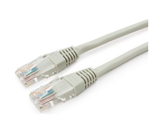 Медный патч-корд Cablexpert UTP кат.5e, 1м, литой, многожильный серый PP10-1M – изображение 2