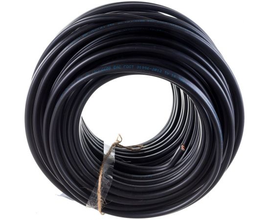 Кабель ОРЕОЛ ВВГп-НГ А 2х6 мм ГОСТ 50 м 00-00002588 – изображение 2
