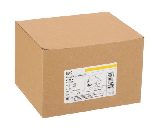 Концевой выключатель IEK КУ-704 У1, W-образный рычаг, 10А, IP44, 2 эл. цепи, KV-1-704-1 – изображение 3