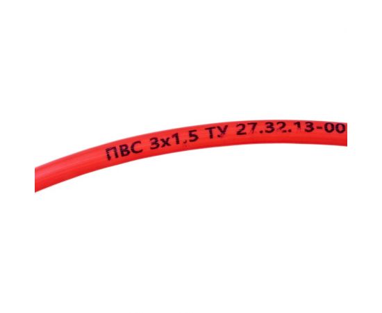 Провод ПВС АТЛАНТ 2x1,5 ТУ 100м 90042 – изображение 3