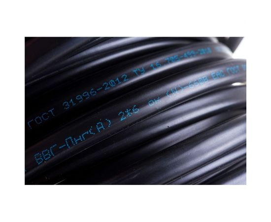 Кабель ОРЕОЛ ВВГп-НГ А 2х6 мм ГОСТ 50 м 00-00002588 – изображение 4