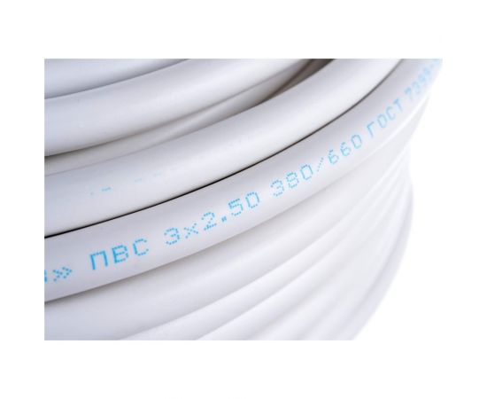Провод ПВСн iTOK 3x2,5 ГОСТ белый (50 метров) i-KPP-PVSN-325-50-W – изображение 4