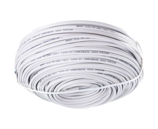 Шнур ШВВП Камкабель 2x0.75 мм 100м 231ЯA20C0000Ъ600100М – изображение 8