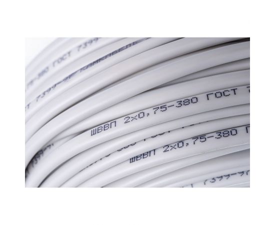 Шнур ШВВП Камкабель 2x0.75 мм 100м 231ЯA20C0000Ъ600100М – изображение 9