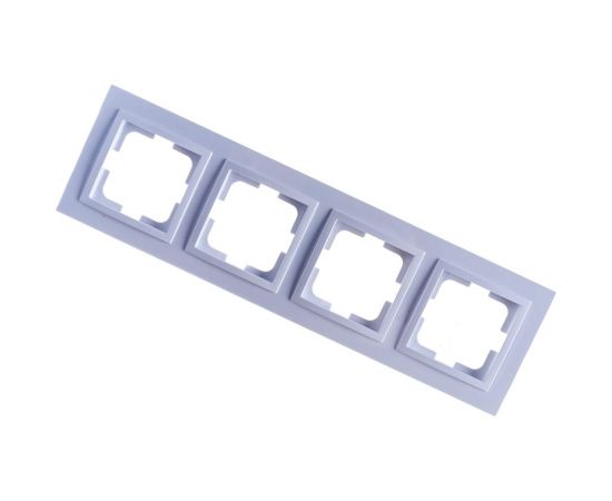 4-местная рамка MONO ELECTRIC DESPINA белый 102-190000-163 