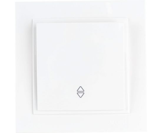 Одноклавишный проходной выключатель MONO ELECTRIC Despina, слоновая кость 102-010025-109 