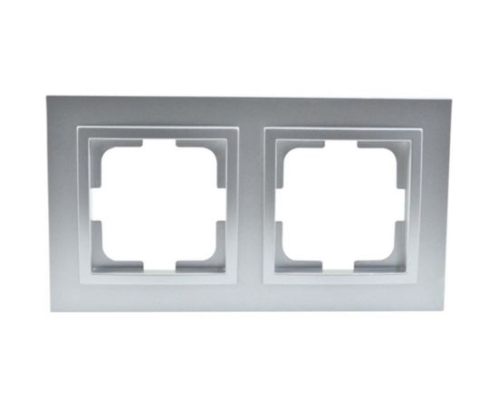 2-я рамка MONO ELECTRIC Despina, серебро 102-210000-161 
