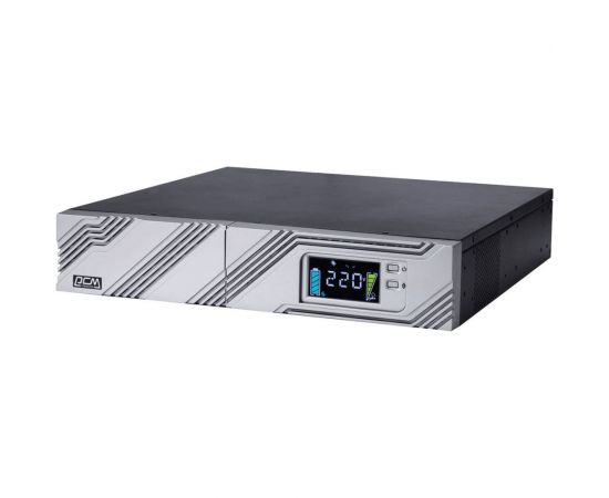 Источник бесперебойного питания Powercom Smart-UPS SMART RT, Line-Interactive, 2000VA/1800W SRT-2000A LCD 