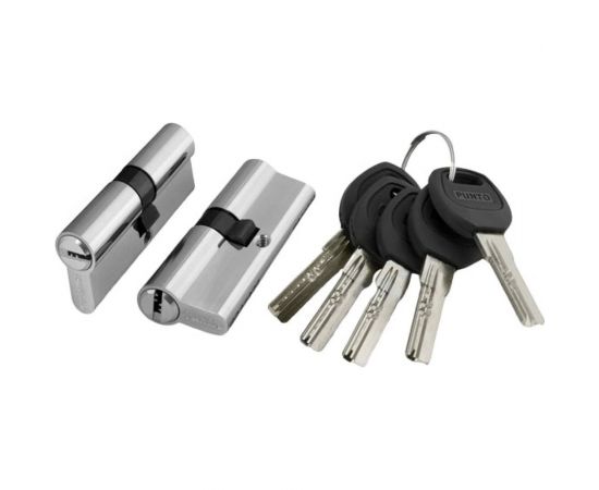 Цилиндровый механизм PUNTO A200/80 mm 35+10+35 SN мат. никель 5 кл. 30225 