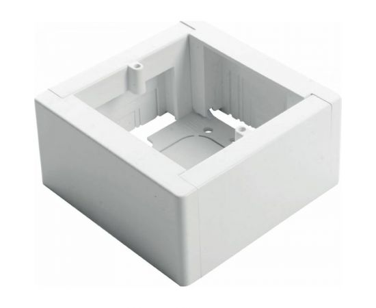 Монтажная коробка STEKKER EBX20-04-1 для открытой установки 88х88х42,5мм, белый (К-440) 39928 – изображение 2
