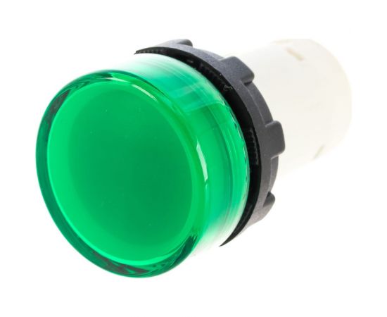 Сигнальная моноблочная арматура Emas 220В зеленая, 240В перенного тока, 0,3А MBSD220Y – изображение 2