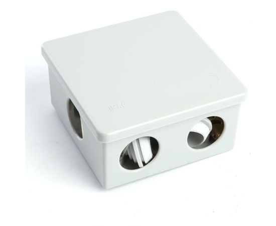 Разветвительная коробка STEKKER 85*85*40мм, 6 вводов, IP44, светло-серая, EBX10-34-44 (GE41235) 39994 – изображение 2