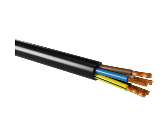 Провод ПВС TDM 5х0,75 ГОСТ 100м, черный SQ0118-0389 – изображение 2