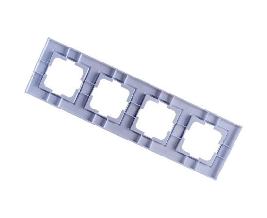 4-местная рамка MONO ELECTRIC DESPINA белый 102-190000-163 – изображение 2