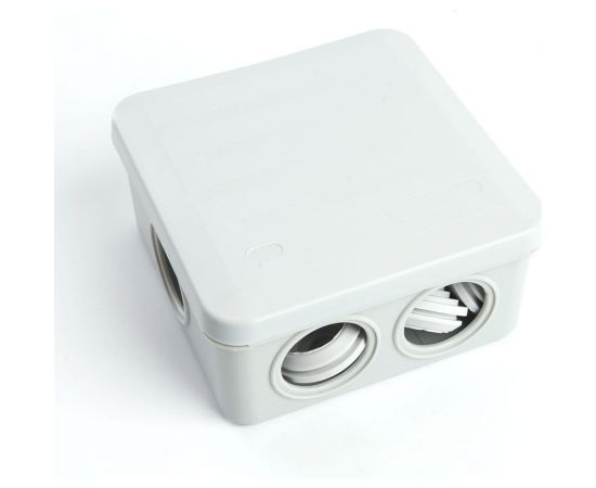 Разветвительная коробка STEKKER 100*100*50мм, 6 вводов, IP55, светло-серая, EBX10-36-55 (GE41255) 39998 – изображение 2