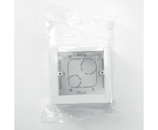 Монтажная коробка STEKKER EBX20-04-1 для открытой установки 88х88х42,5мм, белый (К-440) 39928 – изображение 4