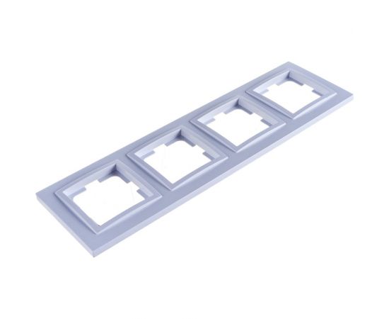 4-местная рамка MONO ELECTRIC DESPINA белый 102-190000-163 – изображение 4