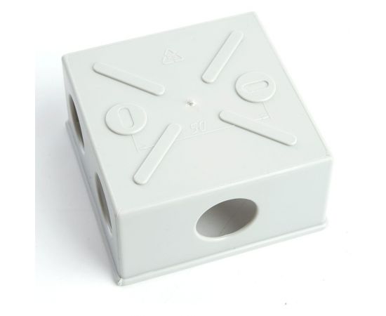 Разветвительная коробка STEKKER 85*85*40мм, 6 вводов, IP44, светло-серая, EBX10-34-44 (GE41235) 39994 – изображение 5