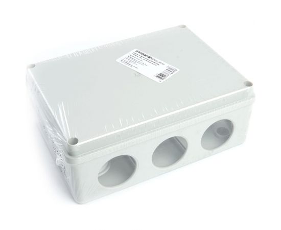 Разветвительная коробка STEKKER 190*140*70мм, 10 вводов, IP55, светло-серая, EBX20-310-55 (GE41244) 40000 – изображение 6